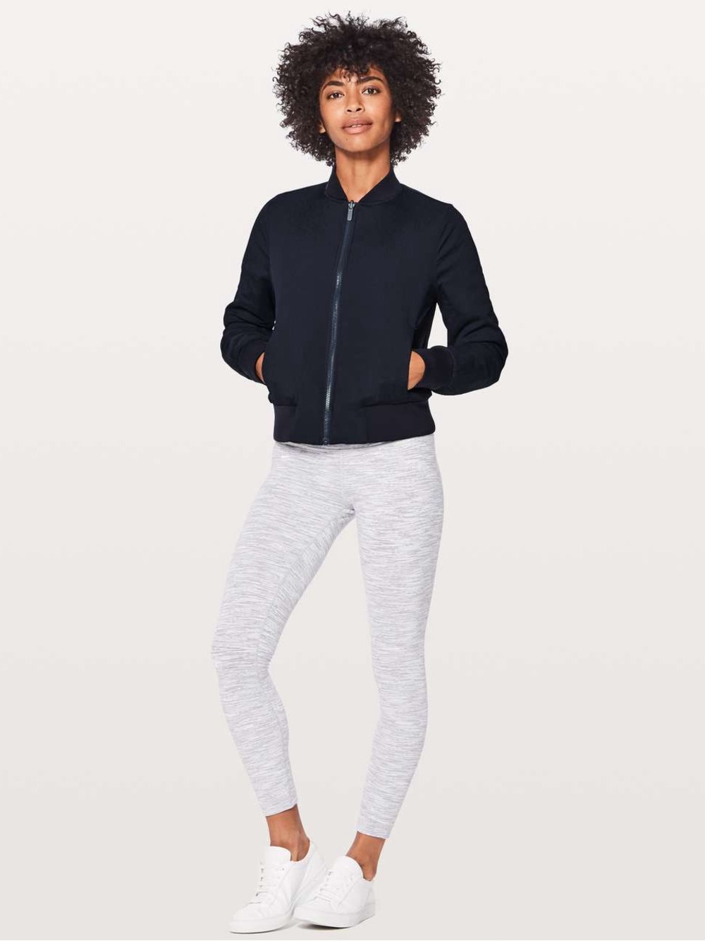 lululemon athletica Black Women's Bomber Jacket